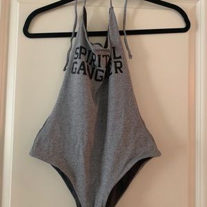 Spiritual Gangster one piece bathing suit